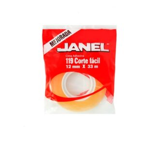 Cinta Adhesiva Janel 12 mm X 33 M