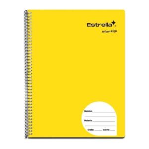 Libreta Profesional Espiral Estrella 100h /Pieza