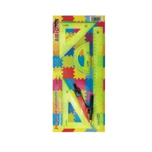 Juego De Geometría Flexible Grande - Amigos