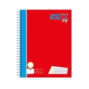 Cuaderno Frances Scool Espiral 100 hojas