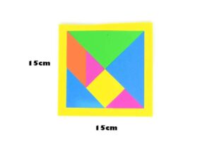Tanram de fomi copia Tangram de fomi 15cm x 15cm