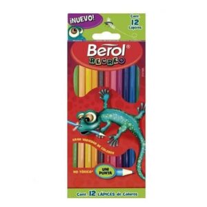 unapunya Colores redondos Berol 12 colores largos