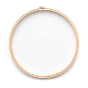 Aro / bastidor de madera y resorte 19cm