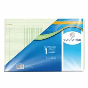Hoja de balance / Block con 50