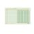 Hoja tabular 8 columnas / Block con 50