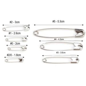 Alfiler de seguridad (seguro) / Bolsa con 144 piezas