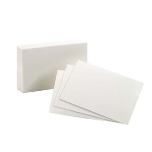 BlancaPortada Tarjeta - Ficha BLANCA Bristol Scool / Pieza