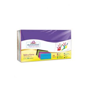 Sobre Color tamaño Carta / Caja con 50