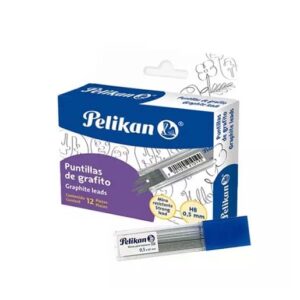 Puntillas - Minas 0.7 HB PELIKAN / Caja con 12 tubos de 12 puntillas