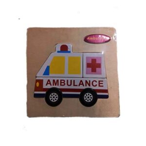 Rompecabezas de 6 piezas de madera