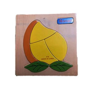 Mango Rompecabezas de 7 piezas de madera