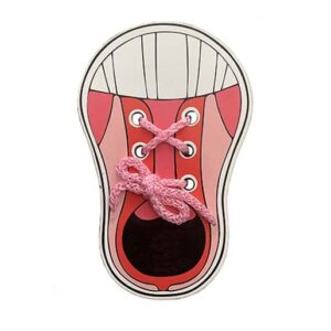 Rosa Zapato Didáctico Rosa