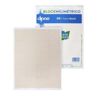 dipao Block milimétrico DIPAO/ 50hojas
