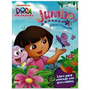 Dora Libro Para Colorear Con Activiades Jumbo Dora la Exploradora