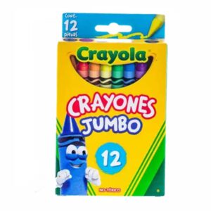 Jumbo12Redondo Crayones Redondos Jumbo CRAYOLA / Caja 12