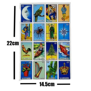 MedidaLoteriamediana Lotería Mexicana Tradicional / Mediana