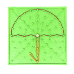 Geoplano1 Geoplano Grande (17.5 X 17.5 cm)