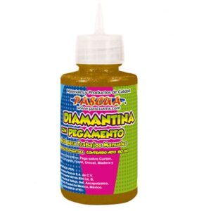 ConPeagOro Diamantina con pegamento ORO CLARO