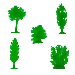 ArbolPlano Variedad de árbol plano para maqueta / Pieza