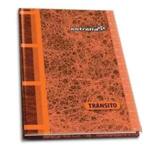 LibretaTransito Libreta De Transito Estrella De 96 Hojas