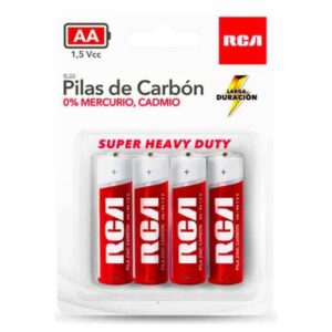 PilaAARca Paquete 4 Pila AA de Carbón