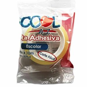 Scool Cinta Adhesiva Scool 12mm x 10m / Pieza