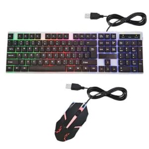 TecMouAlSorakaT350 Teclado y mouse alámbrico Soraka T350