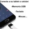 Adaptador OTG Tipo C con entrada USB