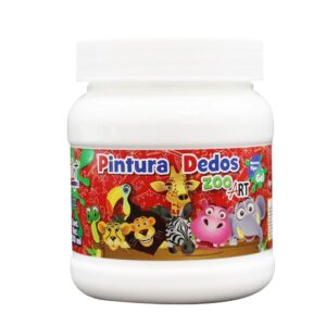 Pintura ZooArt Pintura Dedos Blanca / 250ml