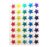 Sticker estrella grande de colores / Paquete con 105
