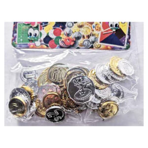 Monedas didácticas brillantes