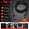 Cable auxiliar 3.5mm / 1 mts